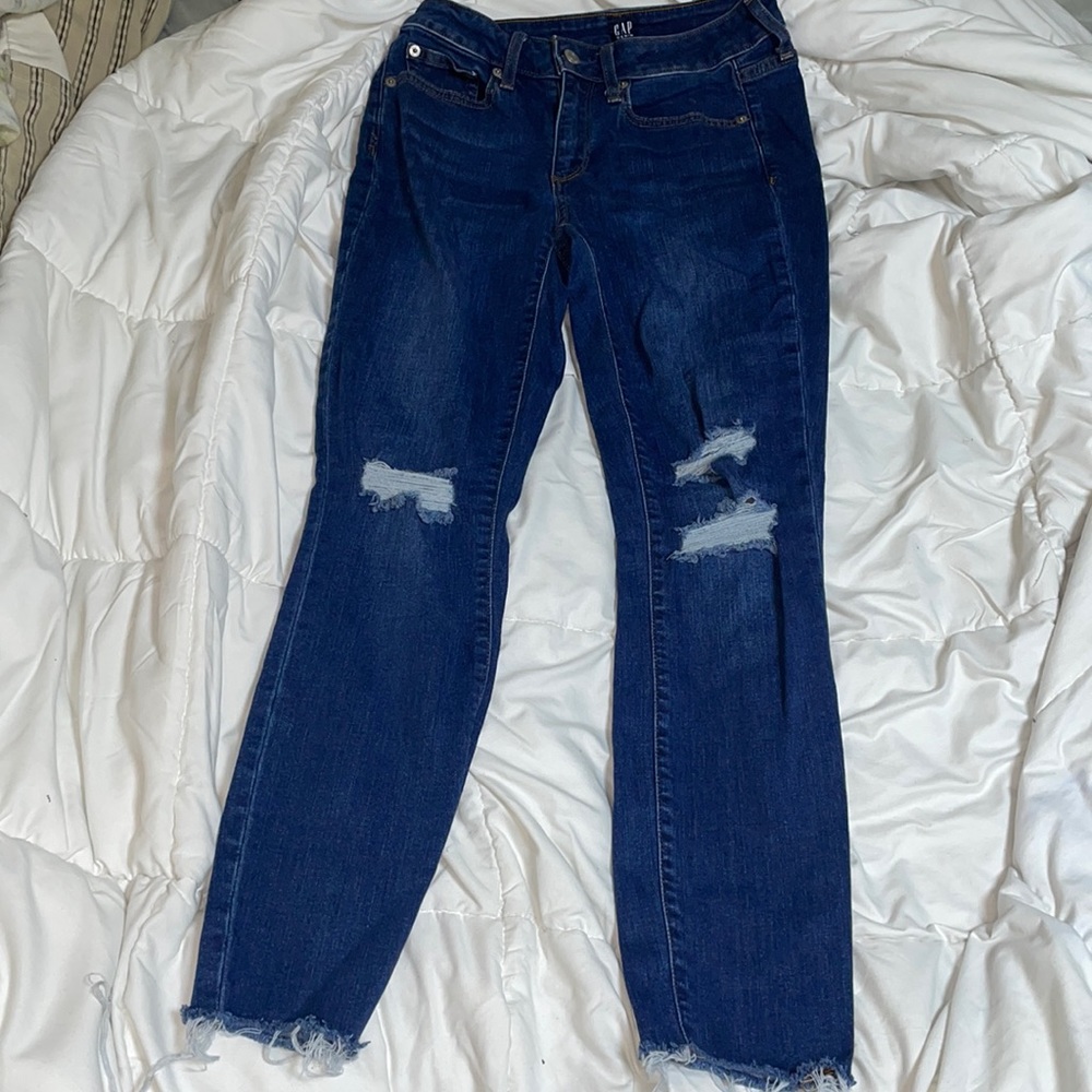 GAP curvy true skinny jeans Size: 26R